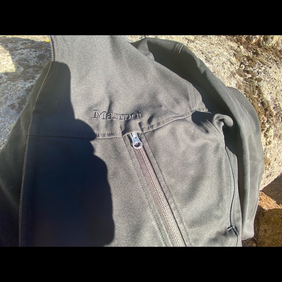 Marmot Men’s Size M Black Softshell Jacket - Picture 6 of 11